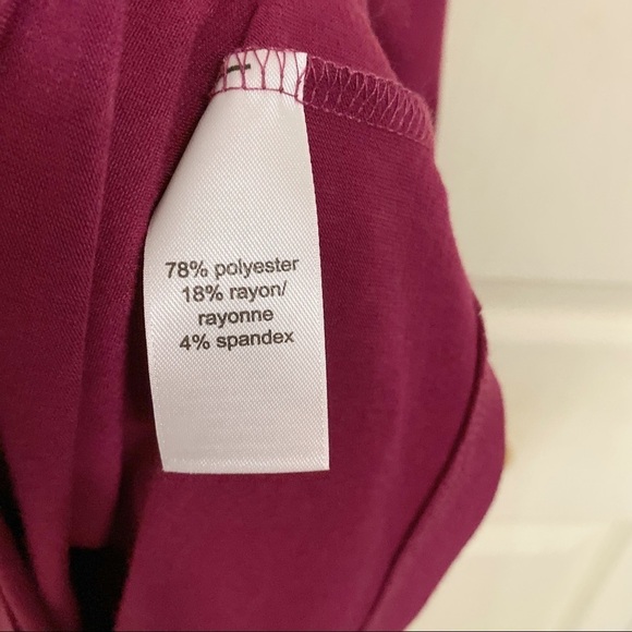 Maurices Maroon Southwestern Style Beaded Sleeveless Plus Size Dress - Picture 4 of 6